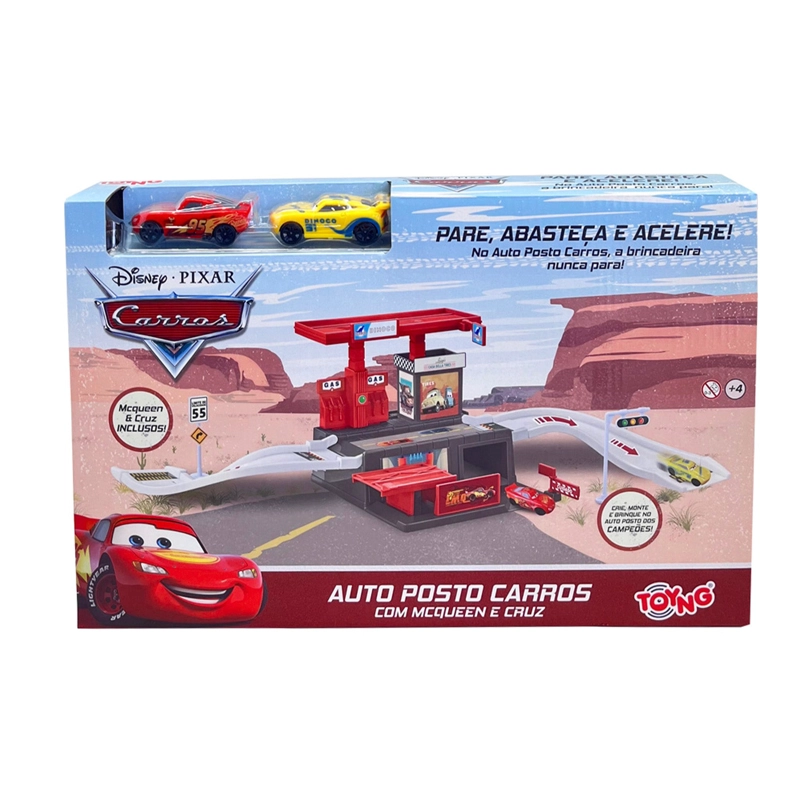 PLAYSET ESTACION DE SERVICIO CARS - 3