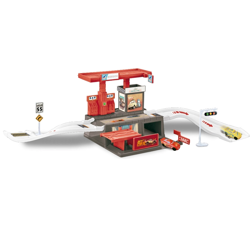 PLAYSET ESTACION DE SERVICIO CARS - 4