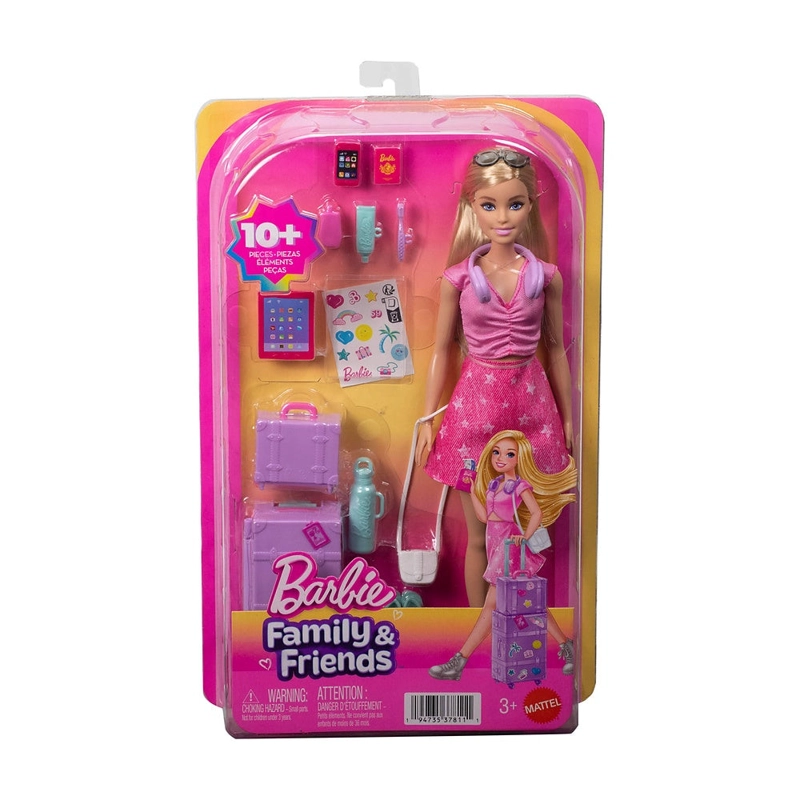 BARBIE  MUÑECA MALIBU AVENTURAS DE VIAJE - 8