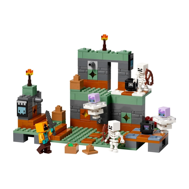 LA CAMARA DE DESAFIO LEGO MINECRAFT - 1