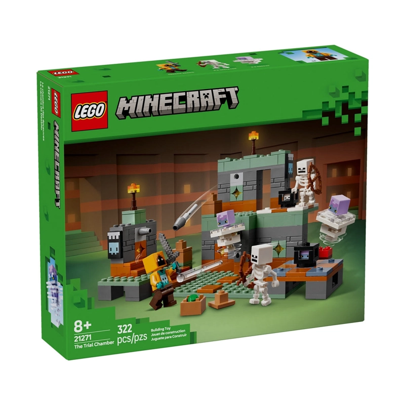 LA CAMARA DE DESAFIO LEGO MINECRAFT - 2