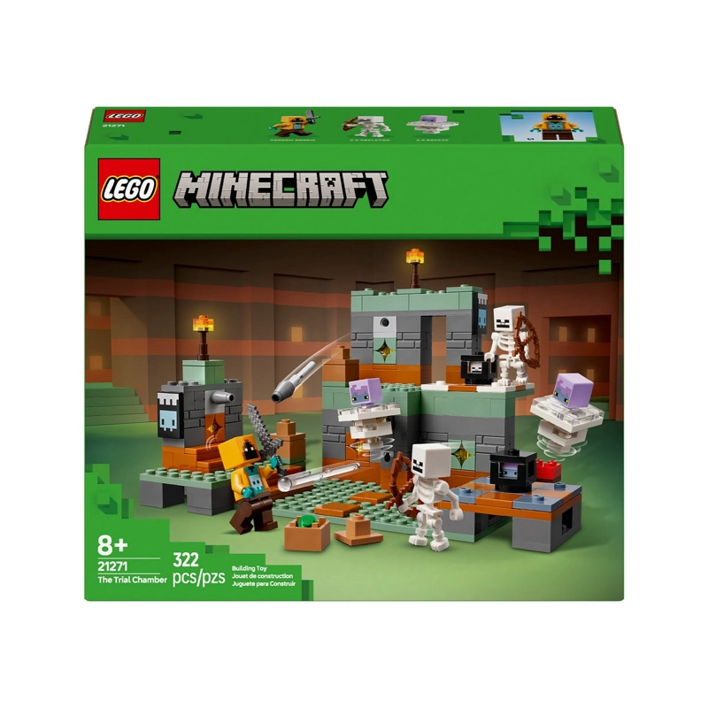 LA CAMARA DE DESAFIO LEGO MINECRAFT - 3