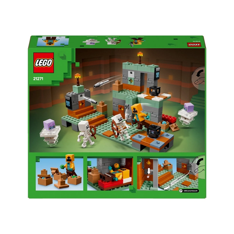 LA CAMARA DE DESAFIO LEGO MINECRAFT - 4