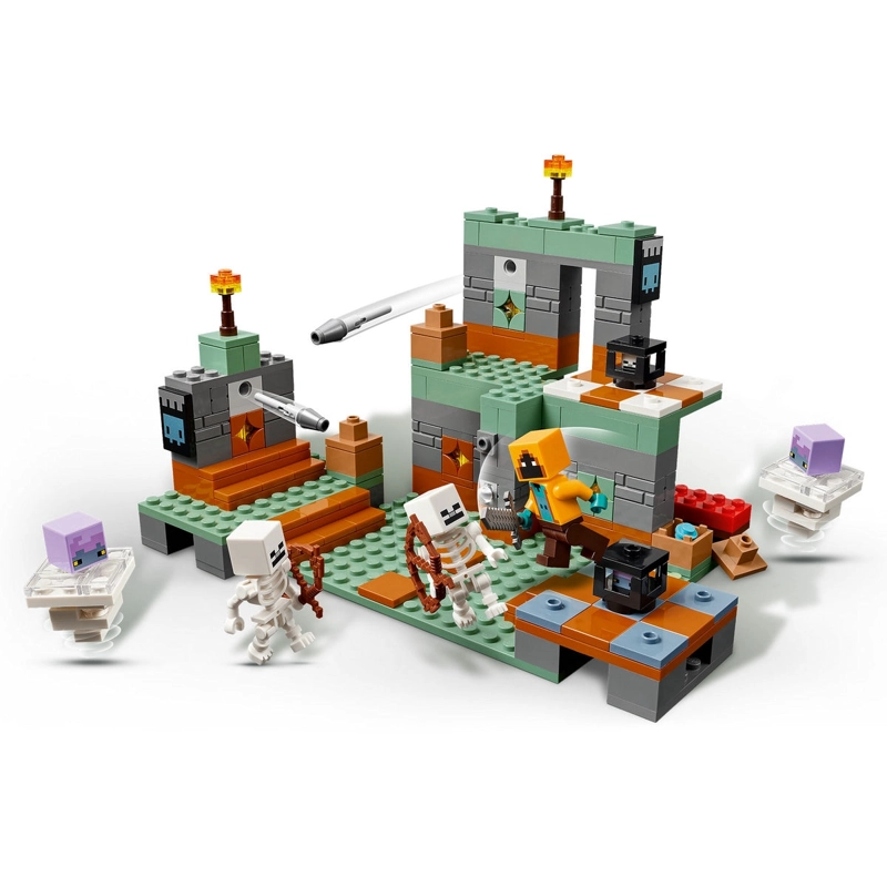 LA CAMARA DE DESAFIO LEGO MINECRAFT - 5