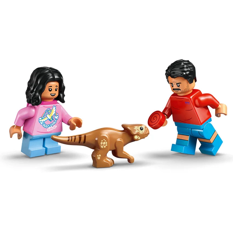 ESCAPE EN AUTO TODOTERRENO Y RAPTOR AL ACECHO LEGO JURASSIC WORLD - 6