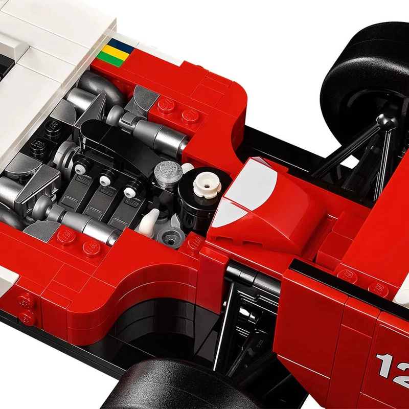 MCLAREN MP4/4 Y AYRTON SENNA LEGO ICONS - 8