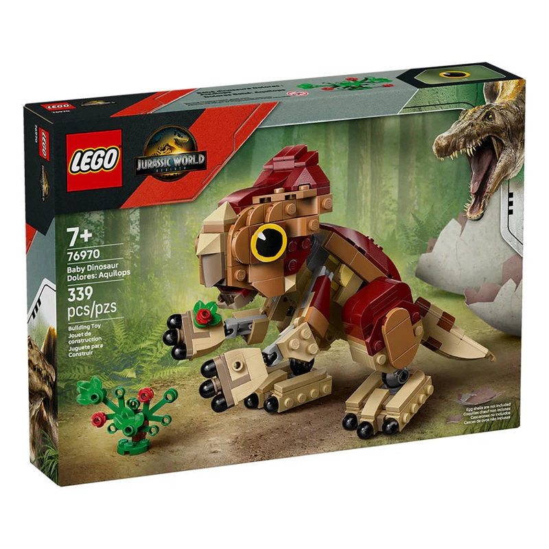 DOLORES BEBE AQUILOPS LEGO JURASSIC WORLD - 2