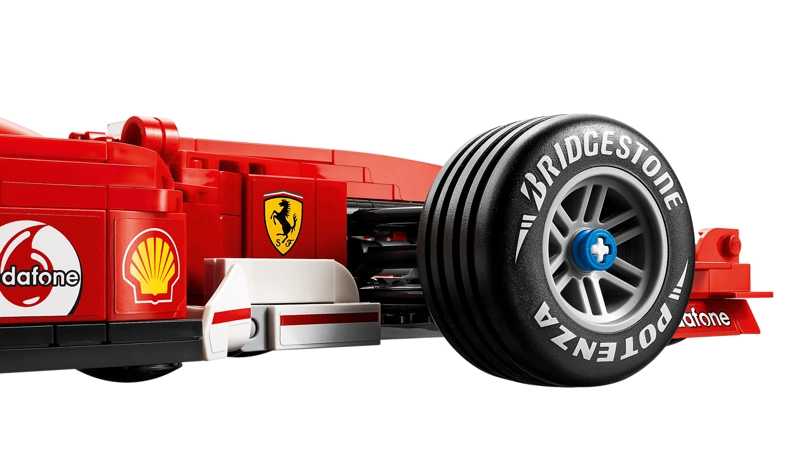 FERRARI F2004 Y MICHAEL SCHUMACHER LEGO ICONS - 5
