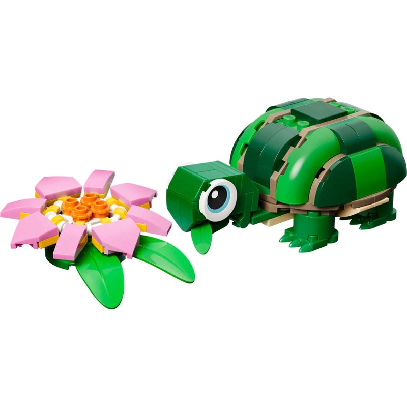 TORTUGA CON FLOR DE NENUFAR LEGO CREATOR - 3