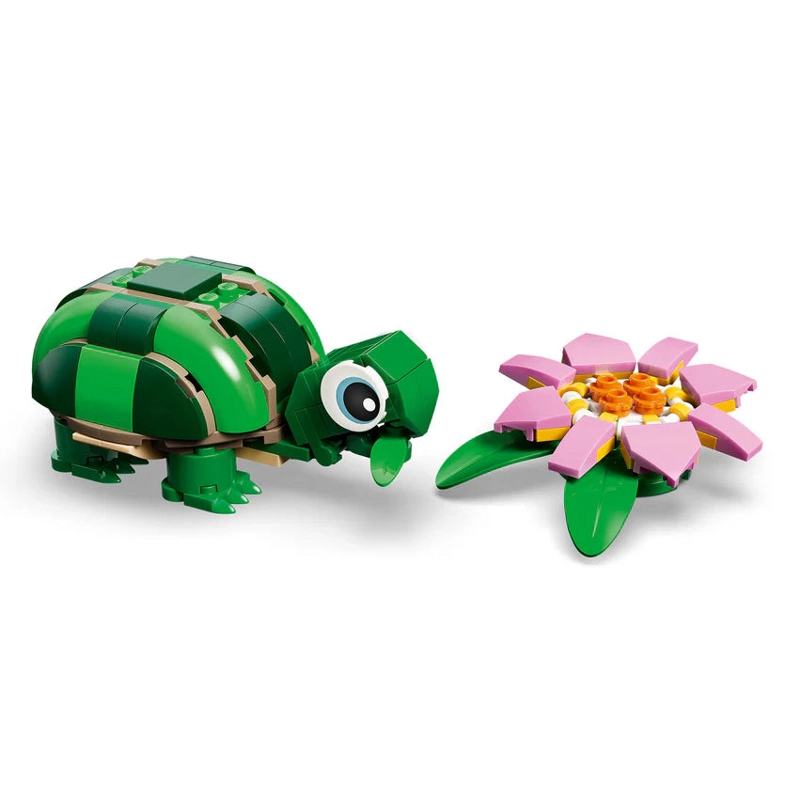 TORTUGA CON FLOR DE NENUFAR LEGO CREATOR - 4