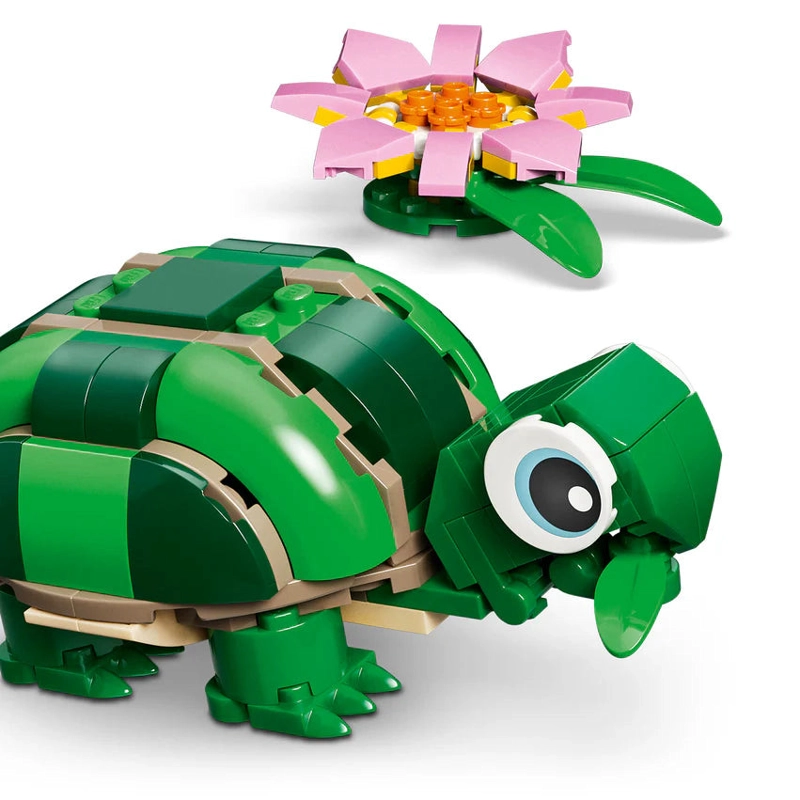 TORTUGA CON FLOR DE NENUFAR LEGO CREATOR - 7