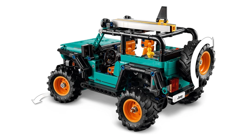 SUV JEEP WRANGLER RUBICON LEGO TECHNIC - 4