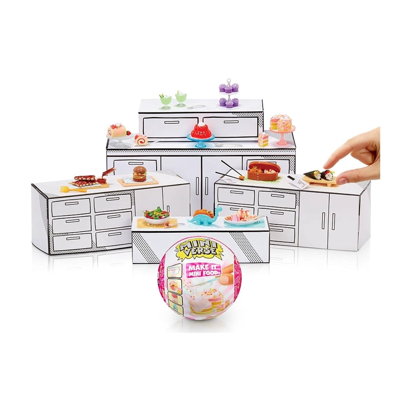 MINIVERSE MAKE IT MINI COMIDAS DINER SERIE 3B - 4