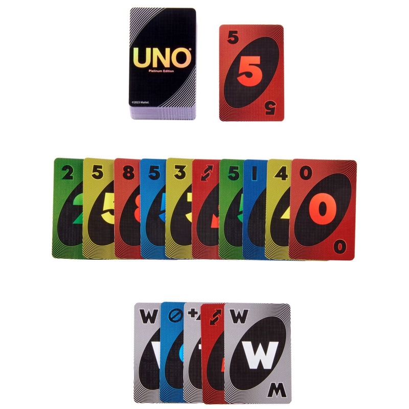 JUEGO DE CARTAS UNO PLATINUM EDICION ESPECIAL - 3
