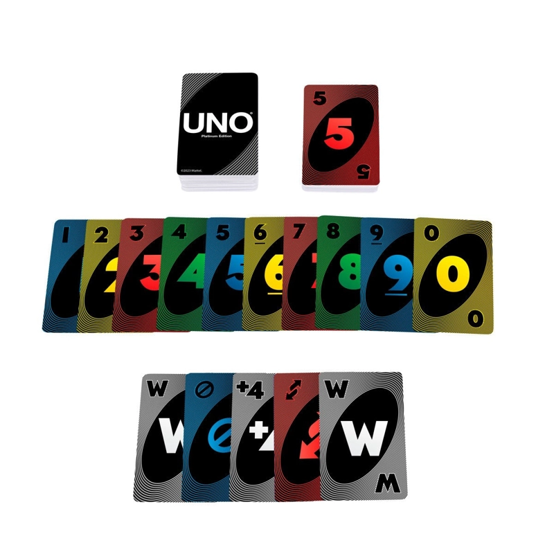 JUEGO DE CARTAS UNO PLATINUM EDICION ESPECIAL - 4