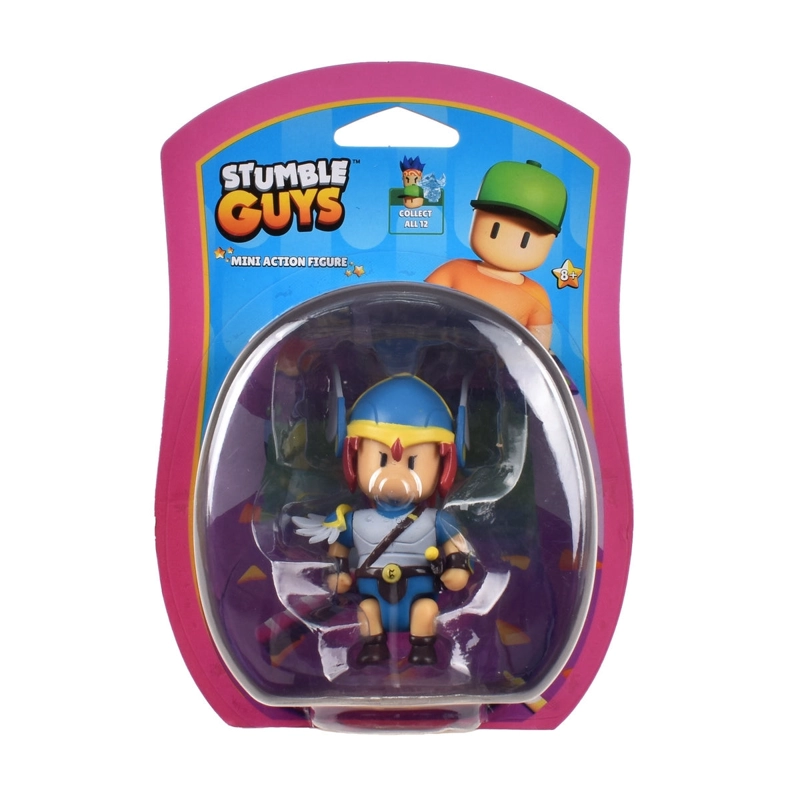 FIGURA 8 CM ARTICULADA  STUMBLE GUYS - VALKYRIE - 3