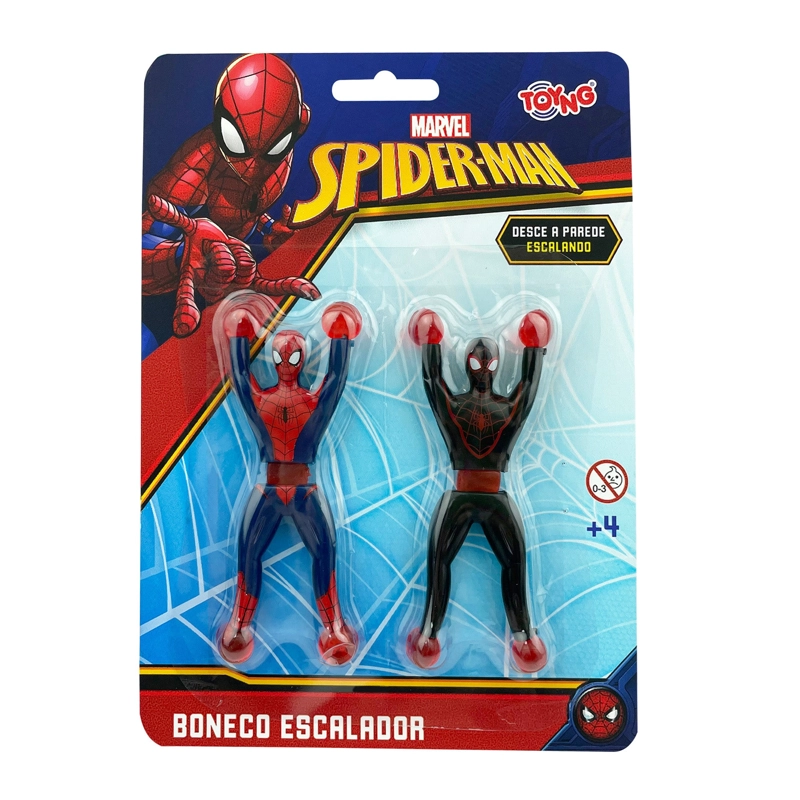 PACK 2 FIGURAS DESLIZABLES 10 CM SPIDERMAN - 1
