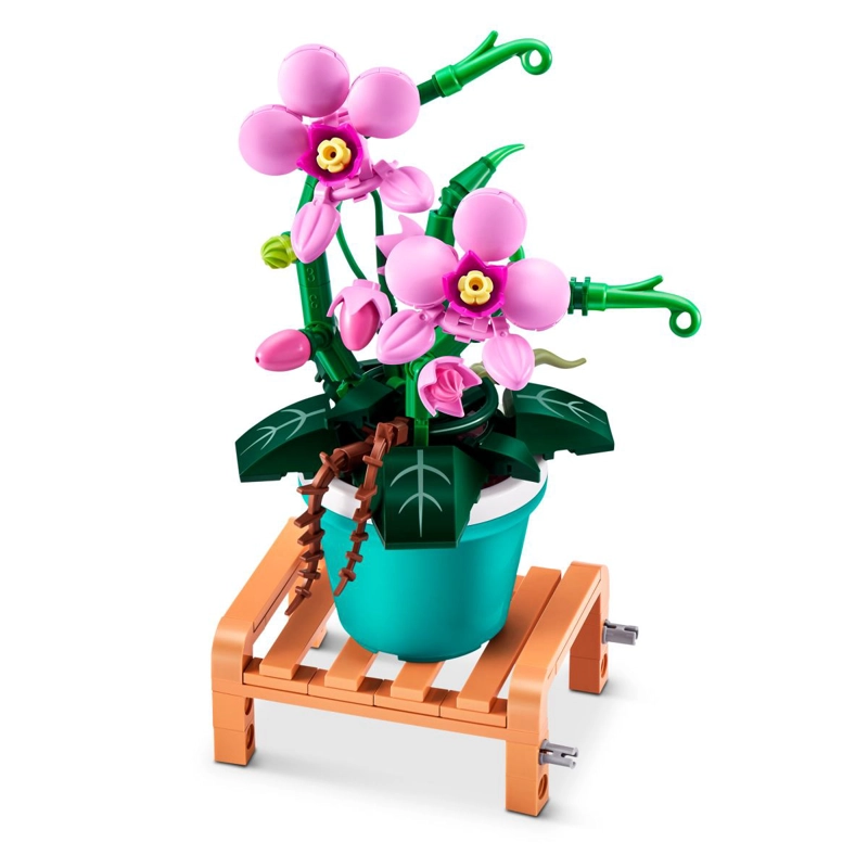 SET DE BLOQUES GARDEN MAX - CON DIFERENTES MODELOS DE PIEZAS - PHALAENOPSIS - 4