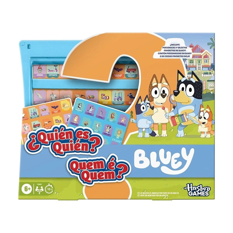 HASBRO GAMES ADIVINA QUIEN BLUEY - 1