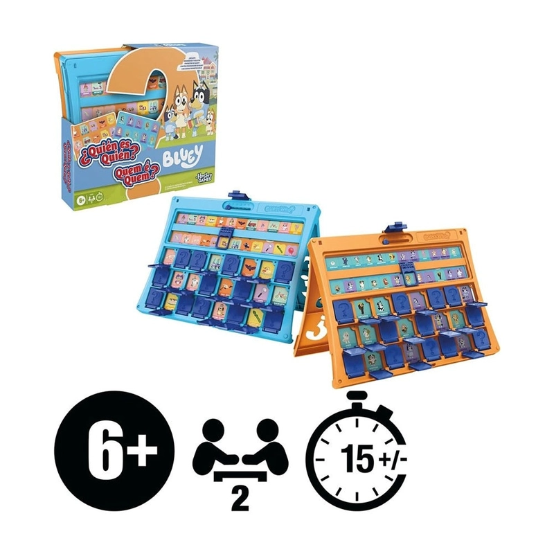 HASBRO GAMES ADIVINA QUIEN BLUEY - 5