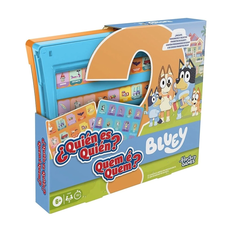 HASBRO GAMES ADIVINA QUIEN BLUEY - 6