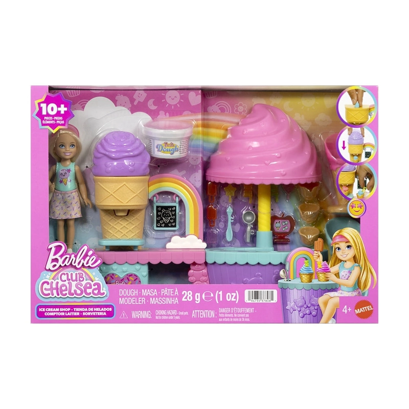 BARBIE  SET DE JUEGO HELADERIA - 1