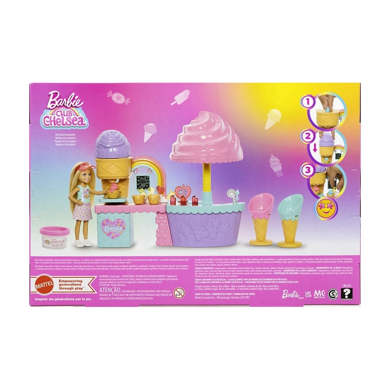BARBIE  SET DE JUEGO HELADERIA - 6