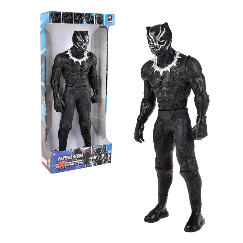FIGURA 50 CMS EXTREME BLACK PANTHER DE MARVEL - 1
