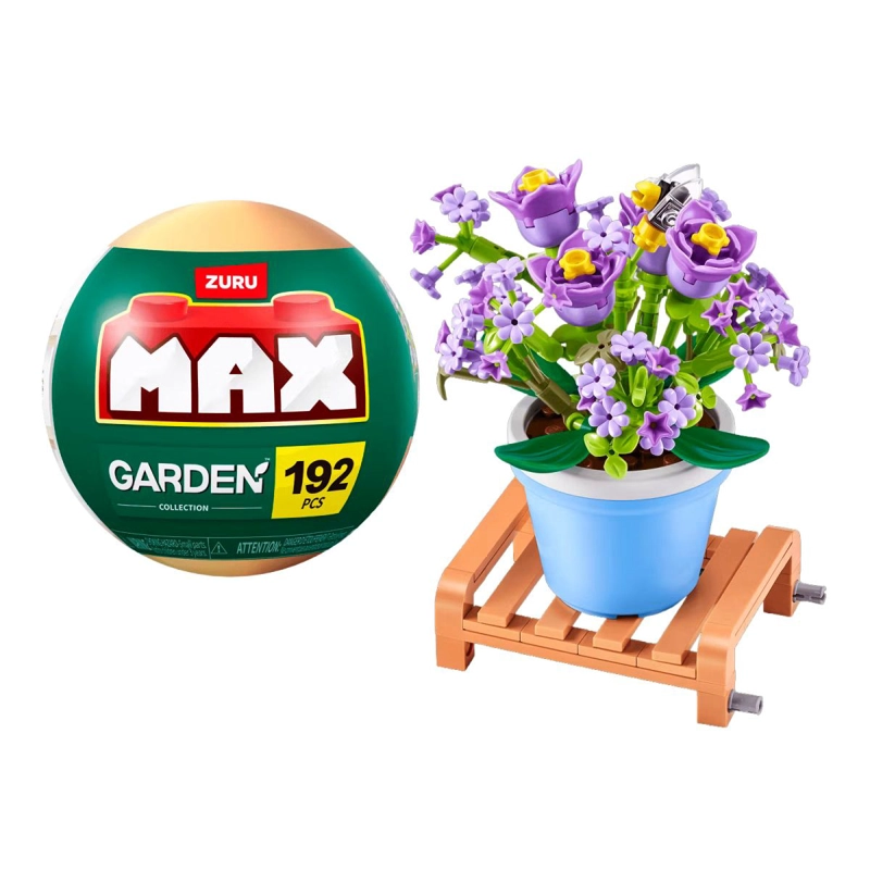 SET BLOQUES GARDEN MAX - CON DIFERENTES MODELOS DE PIEZAS - GYPSOPHILA PANICULATA - 1