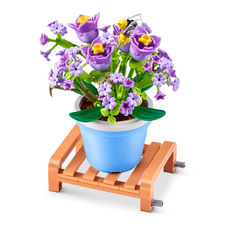 SET BLOQUES GARDEN MAX - CON DIFERENTES MODELOS DE PIEZAS - GYPSOPHILA PANICULATA - 4