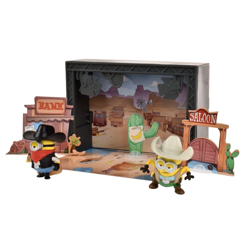 SET 2 MINI FIGURA MINIONS 3 - OESTE - 1