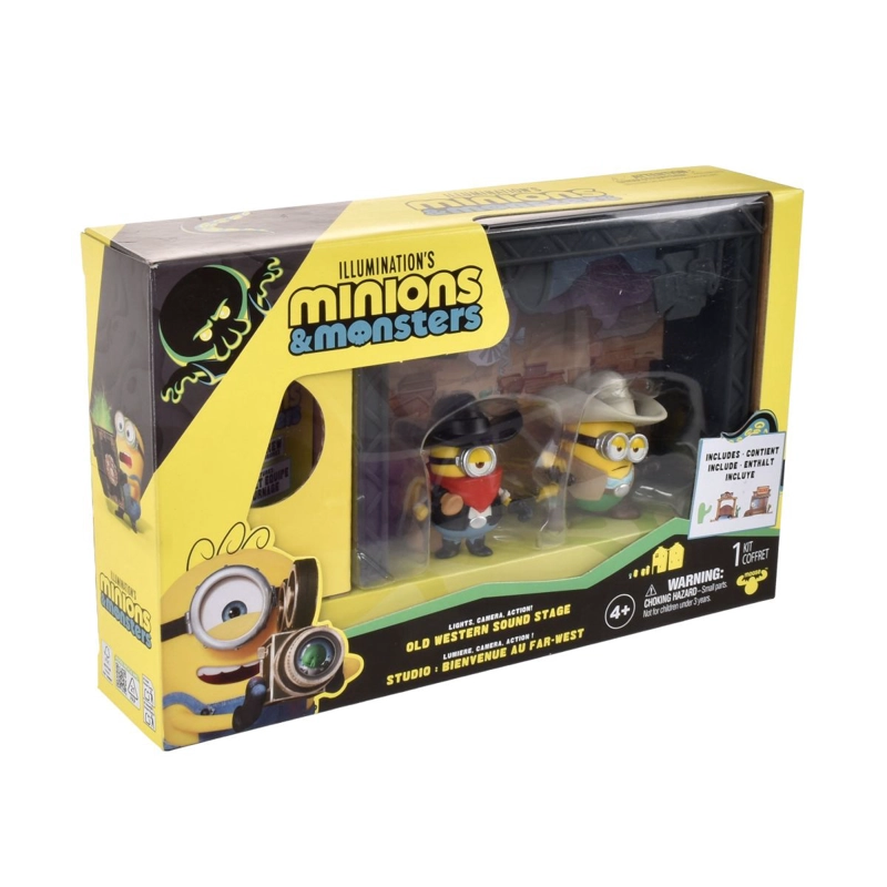 SET 2 MINI FIGURA MINIONS 3 - OESTE - 2