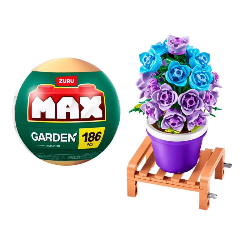 SET DE BLOQUES GARDEN MAX CON DIFERENTES MODELOS DE PIEZAS - CAMPANULA - 1