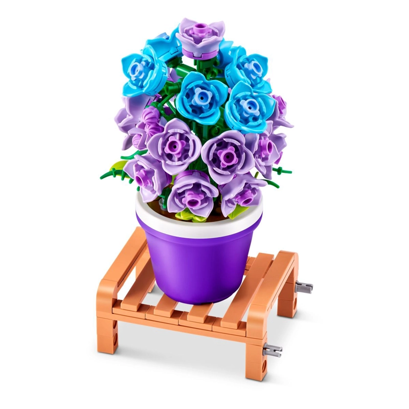 SET DE BLOQUES GARDEN MAX CON DIFERENTES MODELOS DE PIEZAS - CAMPANULA - 4