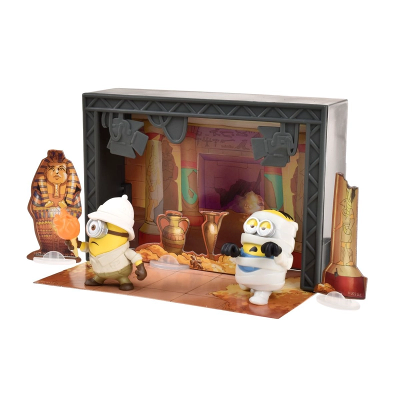 SET 2 MINI FIGURA MINIONS 3 - MOMIA - 1