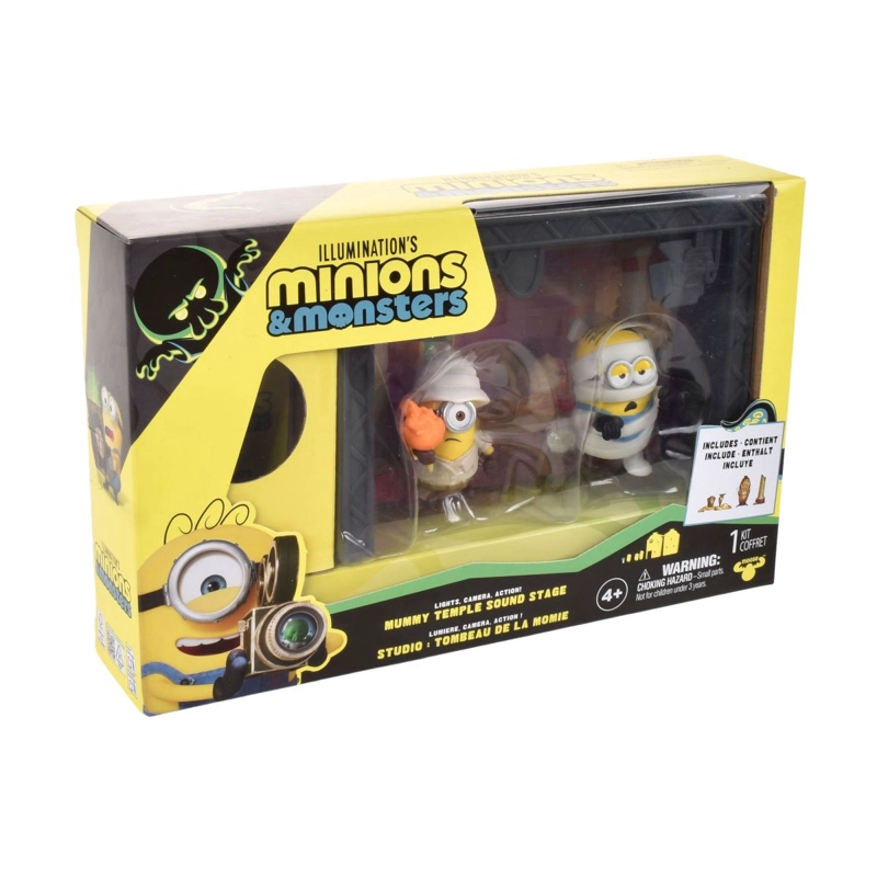 SET 2 MINI FIGURA MINIONS 3 - MOMIA - 2