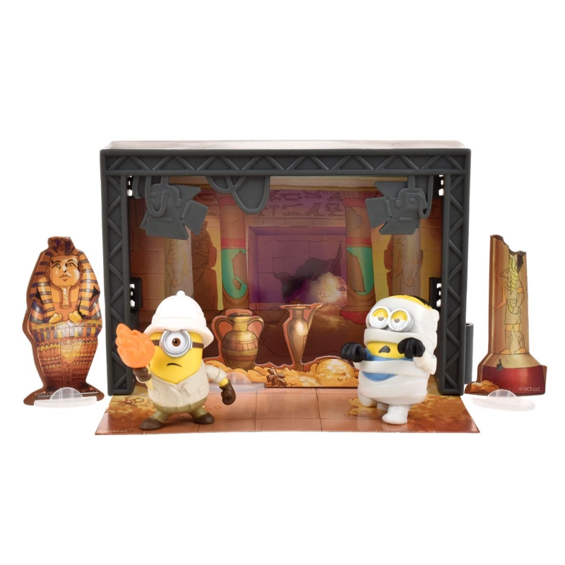 SET 2 MINI FIGURA MINIONS 3 - MOMIA - 4