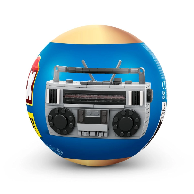 SET BLOQUES RETRO MAX - CON DIFERENTES MODELOS DE PIEZAS - RADIO CASSETTE - 2