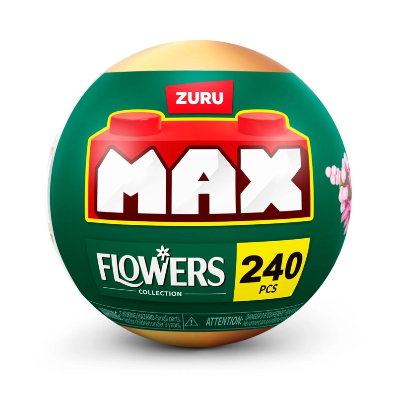 SET BLOQUES FLORES MAX - CON DIFERENTES MODELOS DE PIEZAS - IRIS Y PERSICARIA - 3