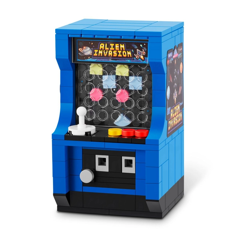 SET BLOQUES RETRO MAX - CON DIFERENTES MODELOS DE PIEZAS - MAQUINA ARCADE - 4