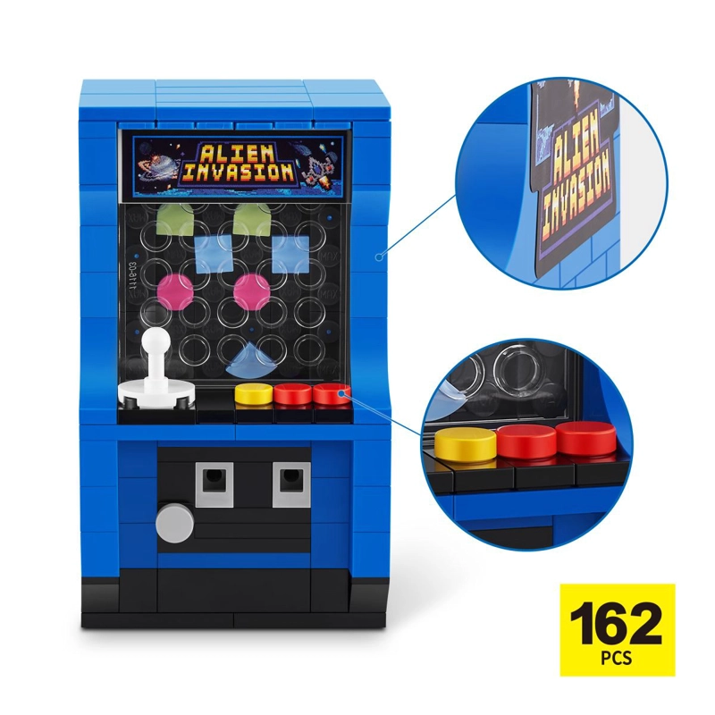 SET BLOQUES RETRO MAX - CON DIFERENTES MODELOS DE PIEZAS - MAQUINA ARCADE - 6