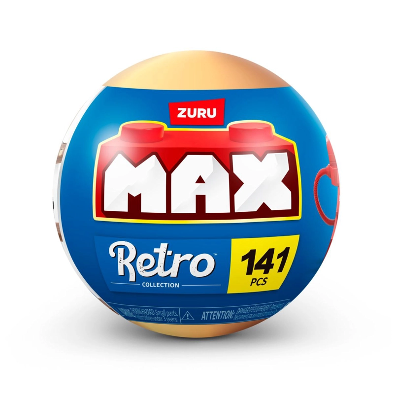 SET BLOQUES RETRO MAX - CON DIFERENTES MODELOS DE PIEZAS - TELEFONO - 3