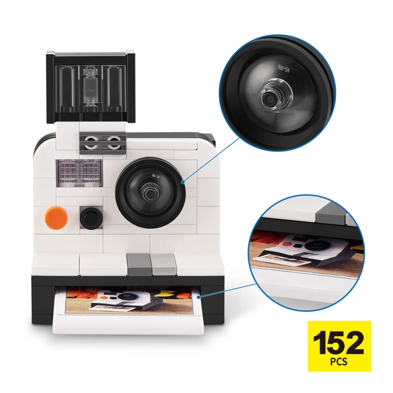 SET BLOQUES RETRO MAX - CON DIFERENTES MODELOS DE PIEZAS - CAMARA RETRO - 6