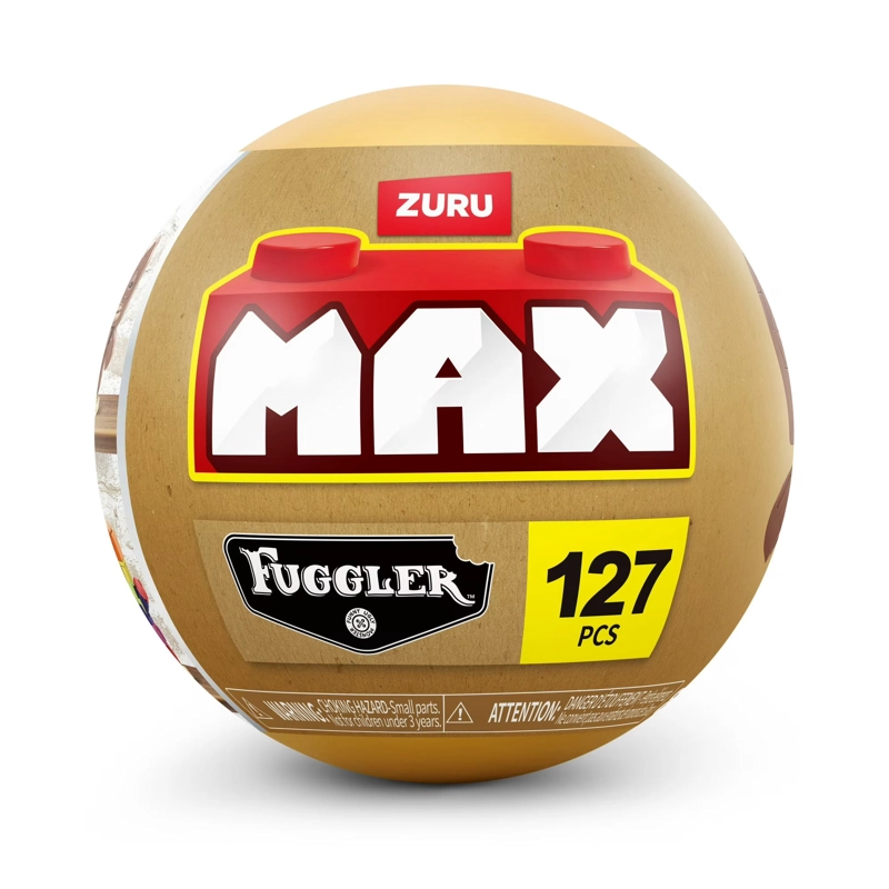 SET BLOQUES PREMIUM FUGGLER MAX - CON DIFERENTES MODELOS DE PIEZAS - CAFE - 2