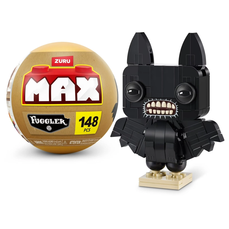 SET BLOQUES PREMIUM FUGGLER MAX - CON DIFERENTES MODELOS DE PIEZAS - NEGRO - 1