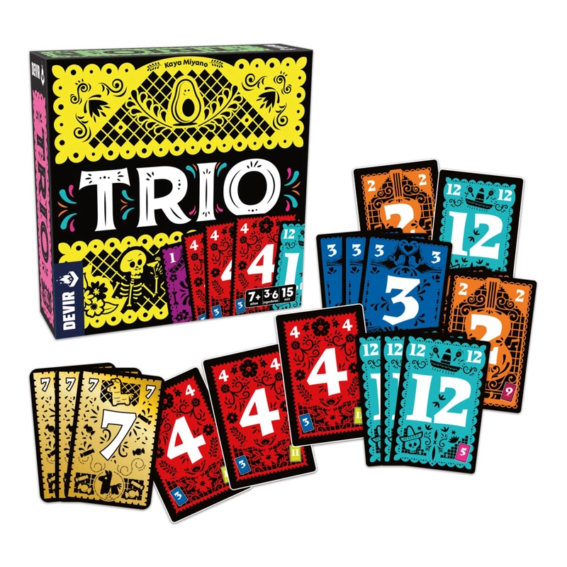 JUEGO DE CARTAS TRIO ESTRATEGIA - 1
