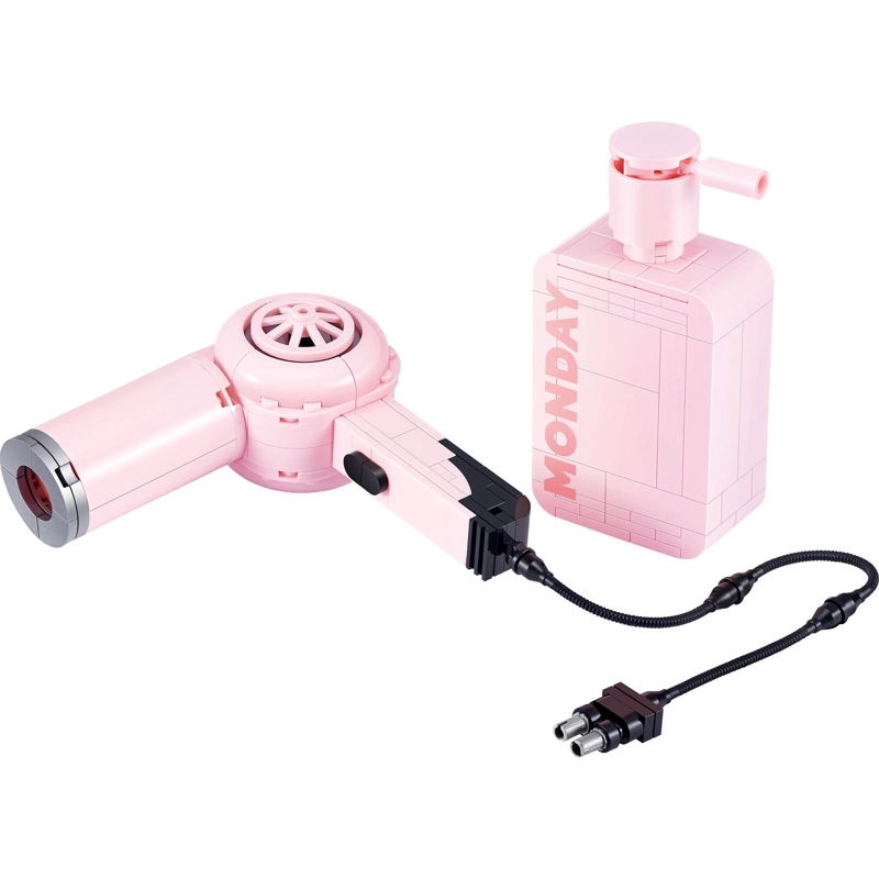 SET BLOQUES PREMIUM BEAUTY MAX - CON DIFERENTES MODELOSDE PIEZAS - SECADOR DE PELO - 2