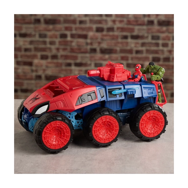 SPIDERMAN MOVIE SUPERTANQUE MORDEDOR 2 EN 1 VEHICULO - 6