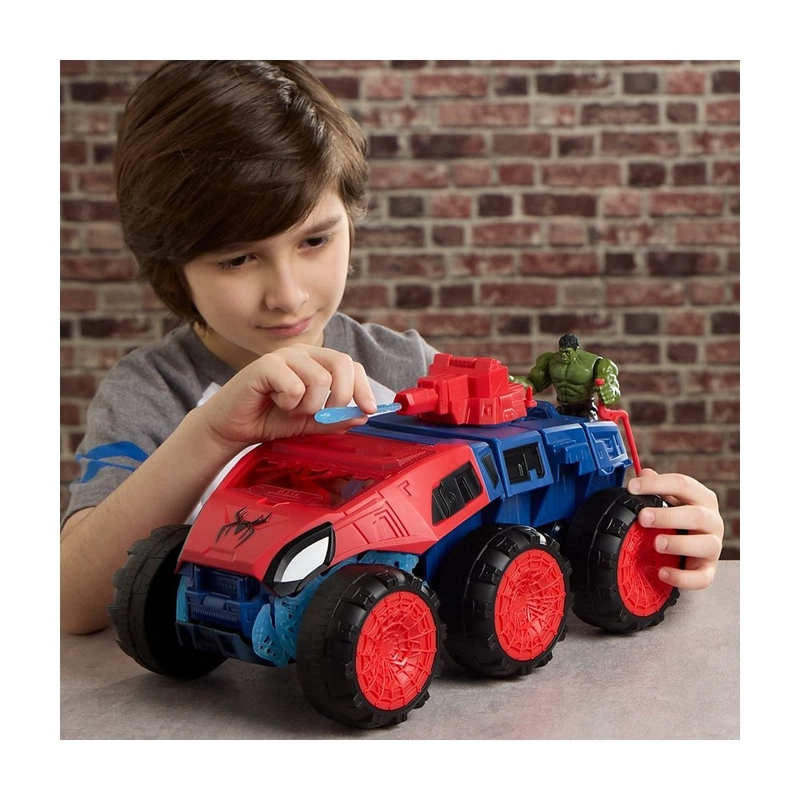 SPIDERMAN MOVIE SUPERTANQUE MORDEDOR 2 EN 1 VEHICULO - 9