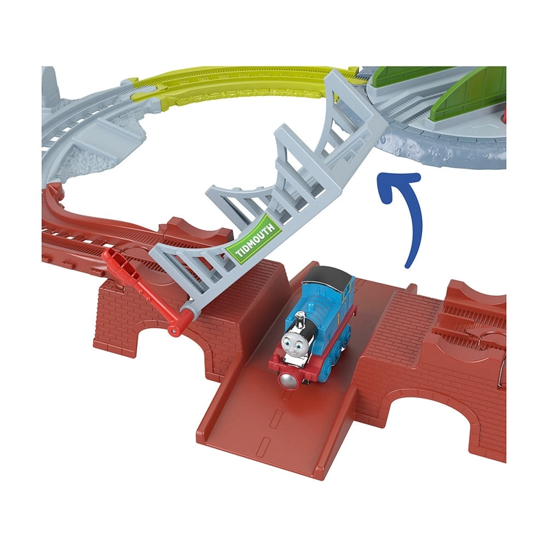 THOMAS TIDMOUTH COBERTIZOS SET PISTA TREN - 2